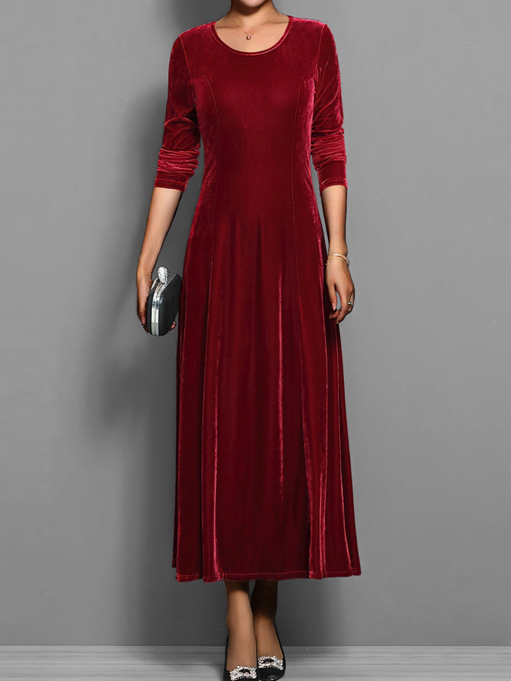 Elizabeth | Soft Velvet Dress