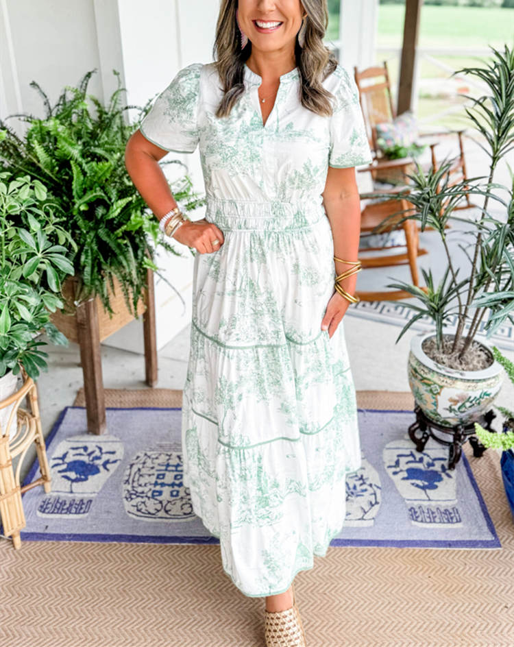 Camille | Classic Toile Maxi