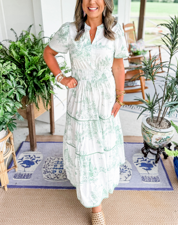 Camille | Classic Toile Maxi