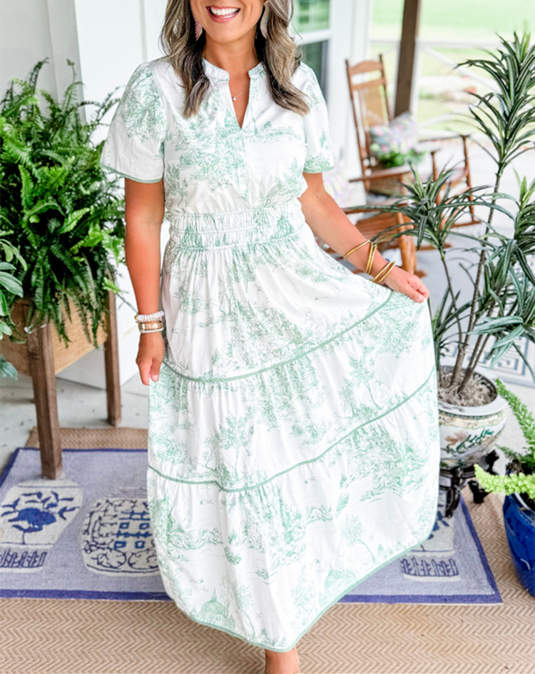 Camille | Classic Toile Maxi