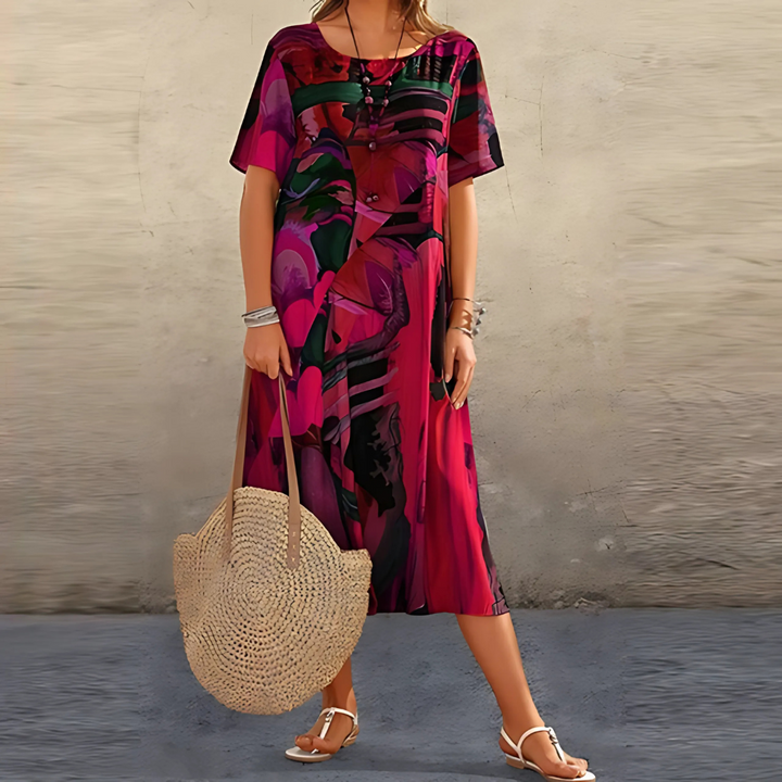 Colora | Elegant Floral Dress
