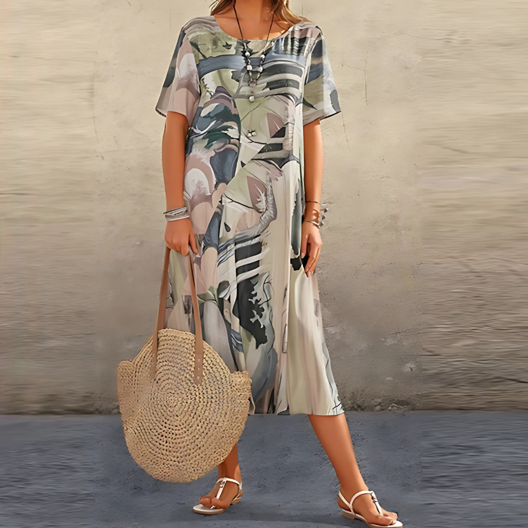 Colora | Elegant Floral Dress