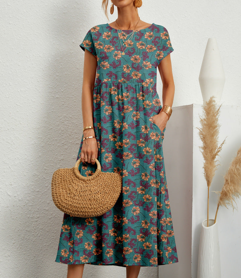 Deborah | Elegant Floral Dress