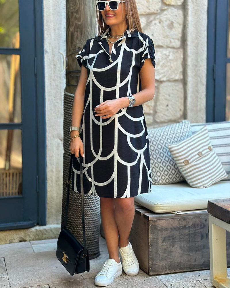 Lynn | Dress with Short Sleeves