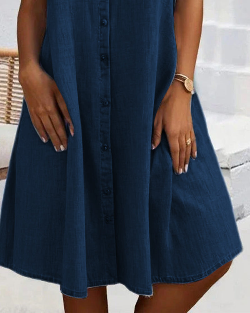 Jennifer | Lightweight Denim-look Dress