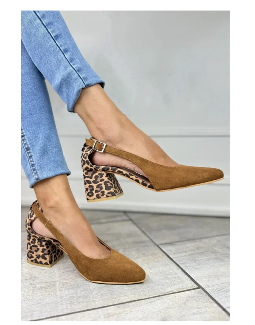 Charleigh | Leopard Slingbacks