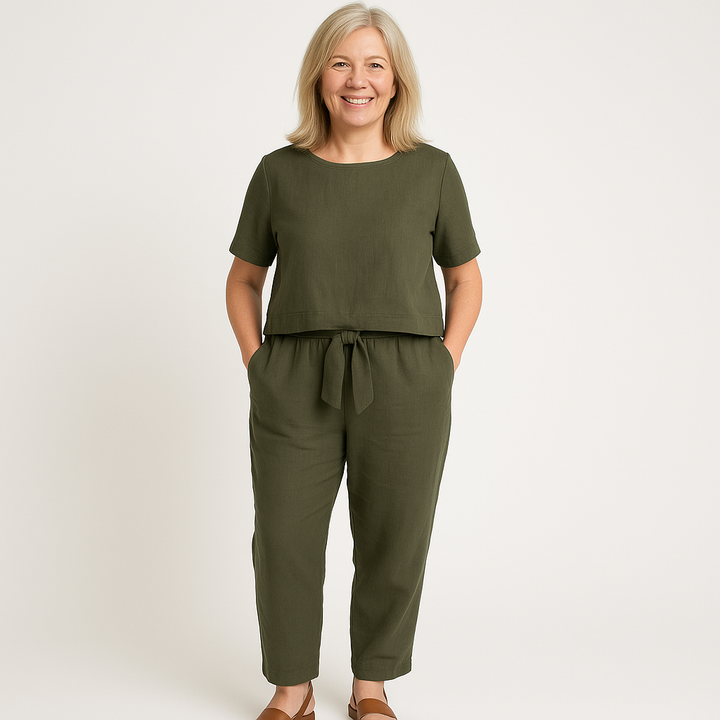 Marilyn | Elegant Women’s Summer 2-Piece Set