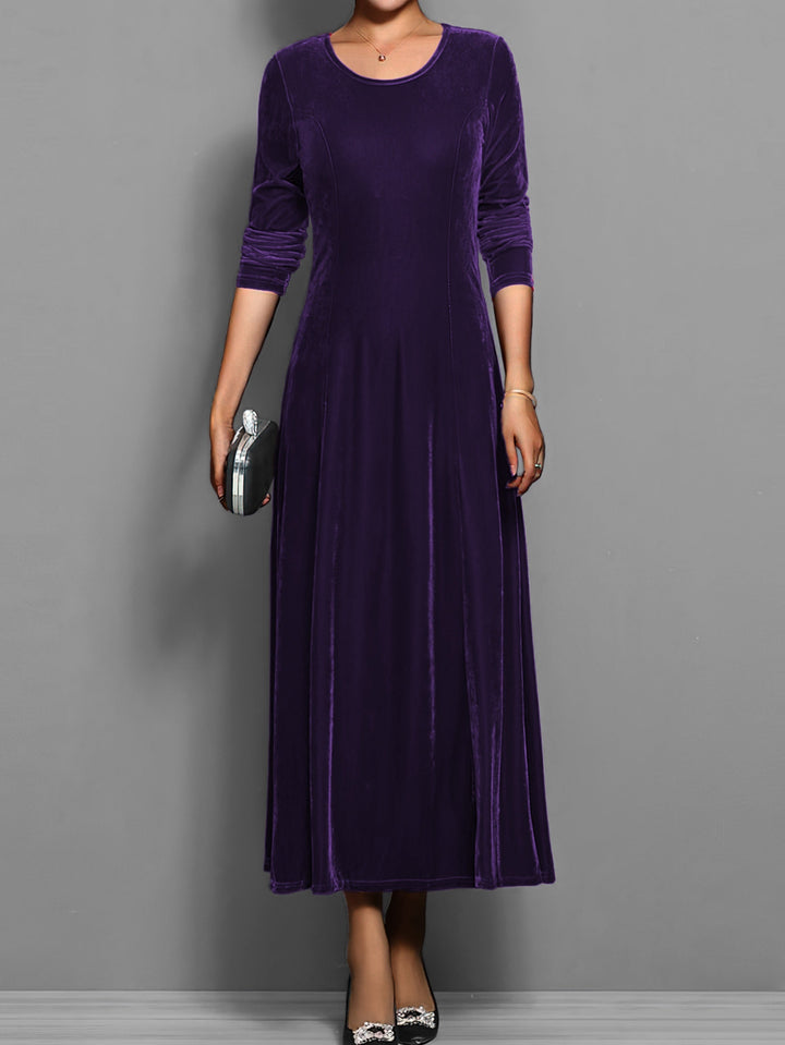 Elizabeth | Soft Velvet Dress