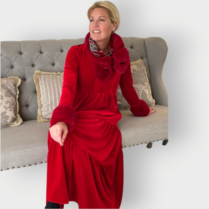 Carmen | Velvet Dress