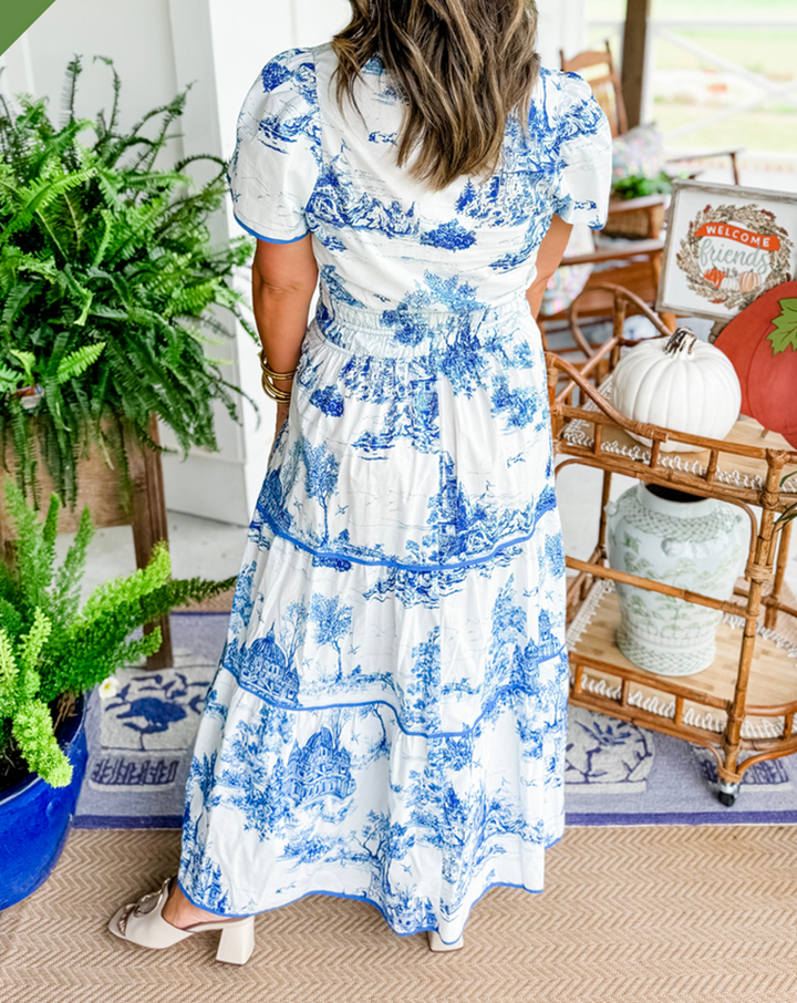 Camille | Classic Toile Maxi