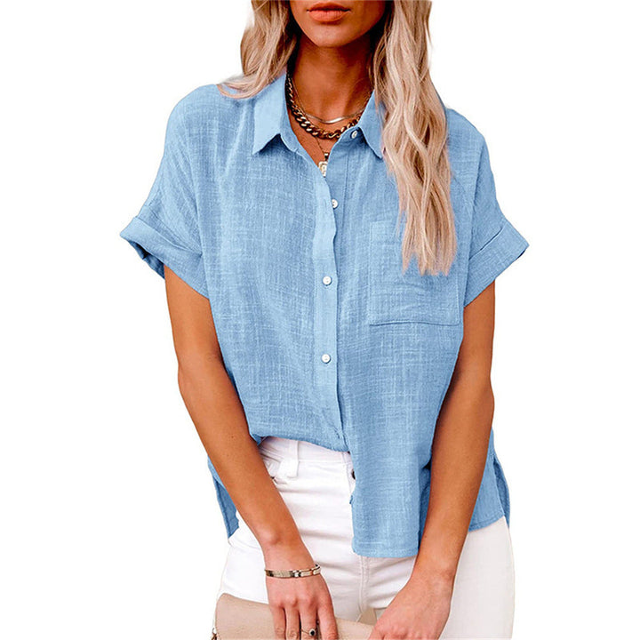 Claudia | Lightweight Shirt with Front Pocket
