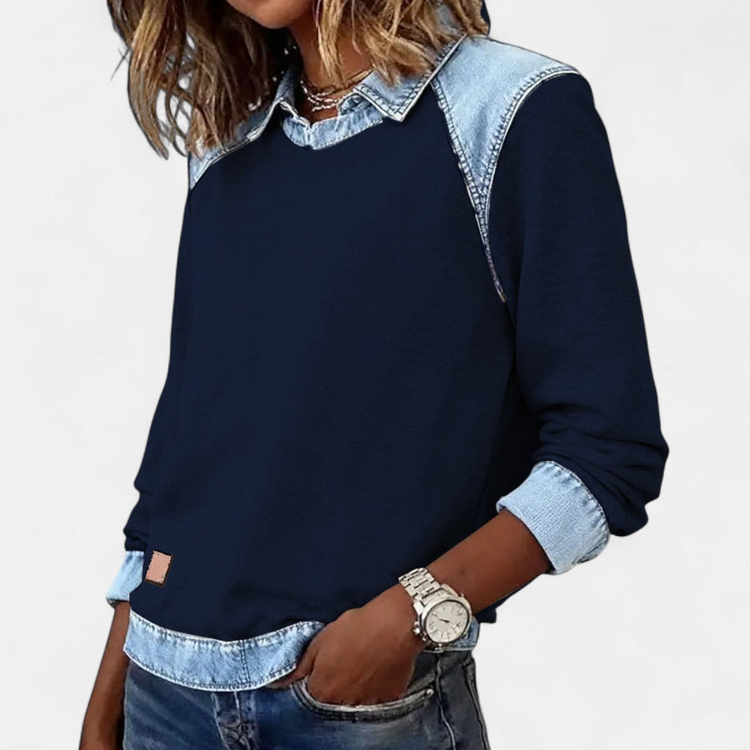 Regina | Trendy Long Sleeve Sweater