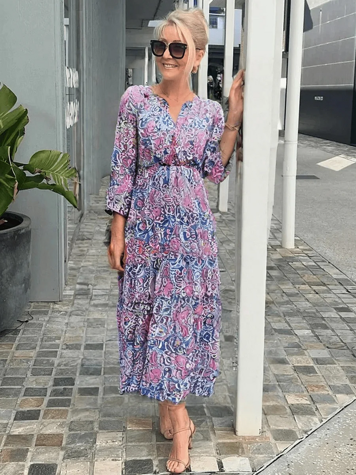 Ivy | Casual Floral Boho Dress