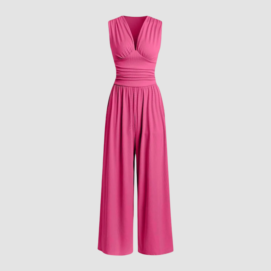 Dorothy | Stretch Comfort Wide-Leg Jumpsuit