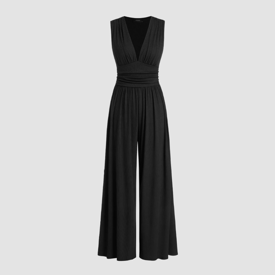 Dorothy | Stretch Comfort Wide-Leg Jumpsuit