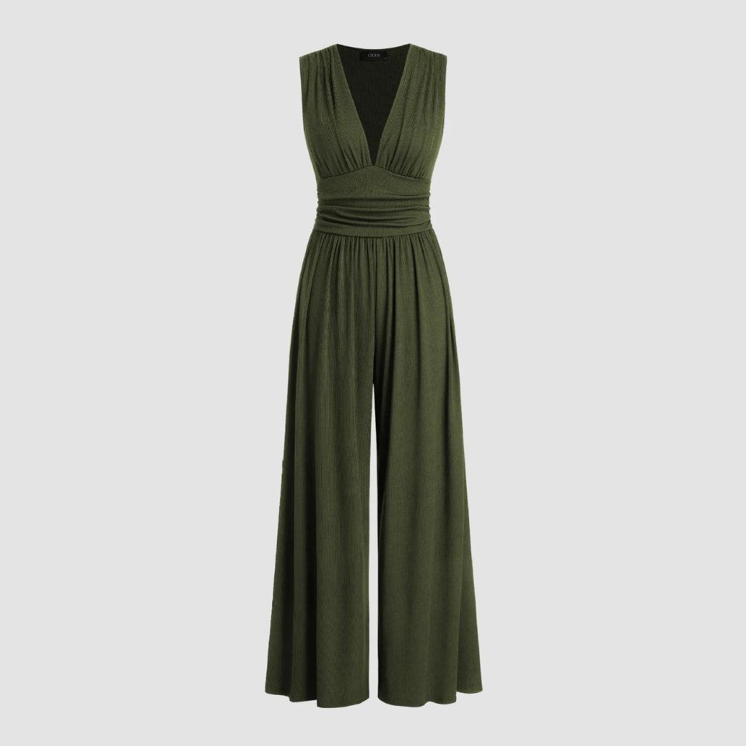 Dorothy | Stretch Comfort Wide-Leg Jumpsuit