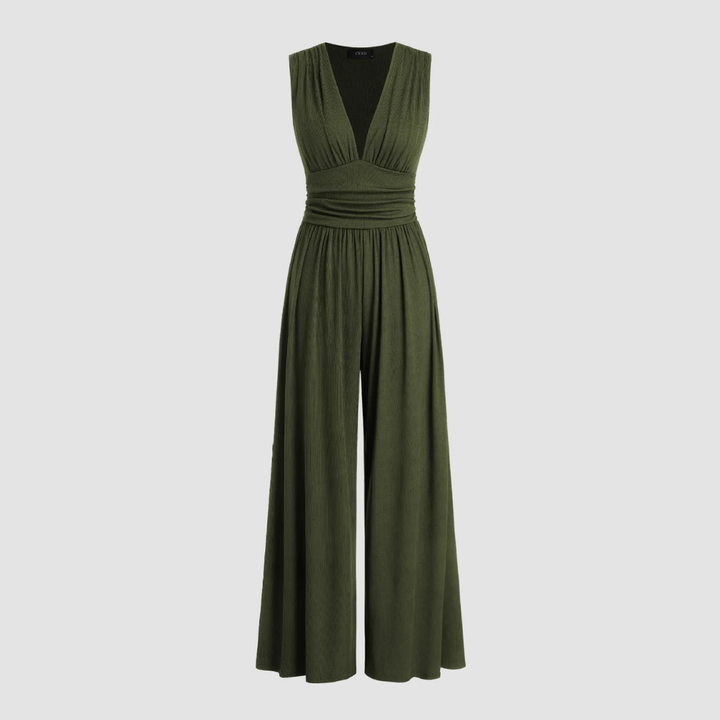 Dorothy | Stretch Comfort Wide-Leg Jumpsuit