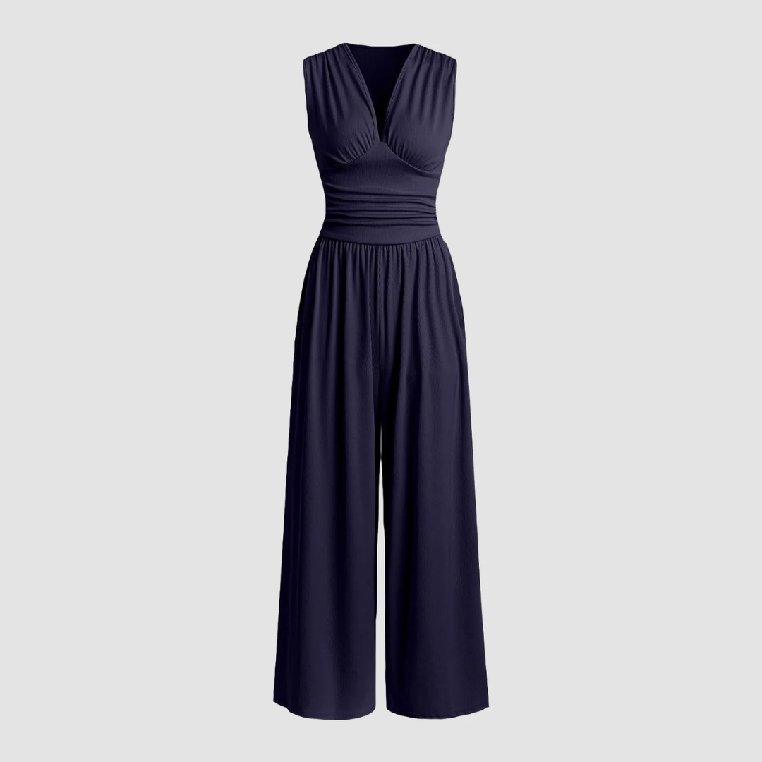 Dorothy | Stretch Comfort Wide-Leg Jumpsuit