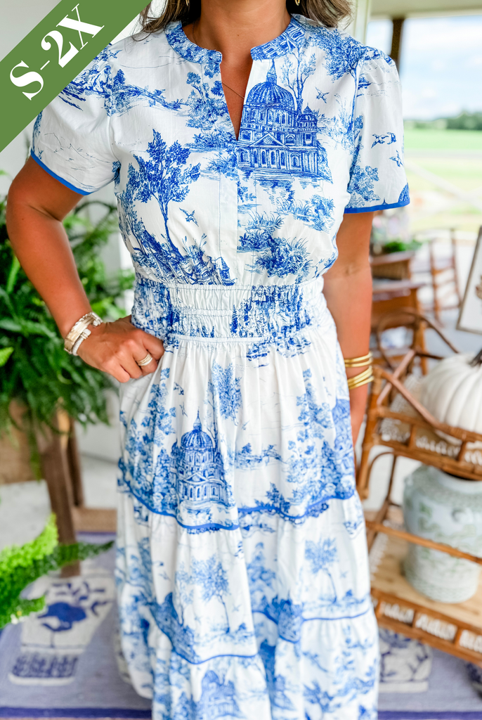 Camille | Classic Toile Maxi