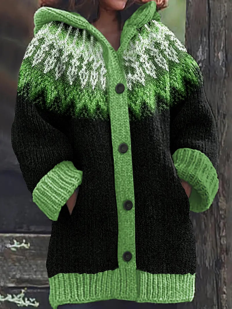 Adeline | Casual Hooded Cardigan