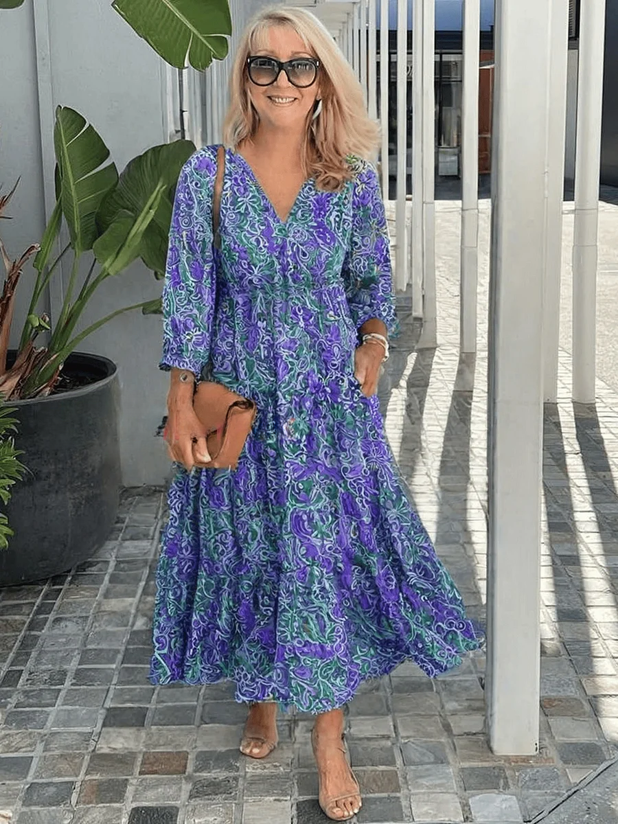 Ivy | Casual Floral Boho Dress