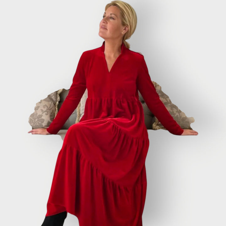 Carmen | Velvet Dress