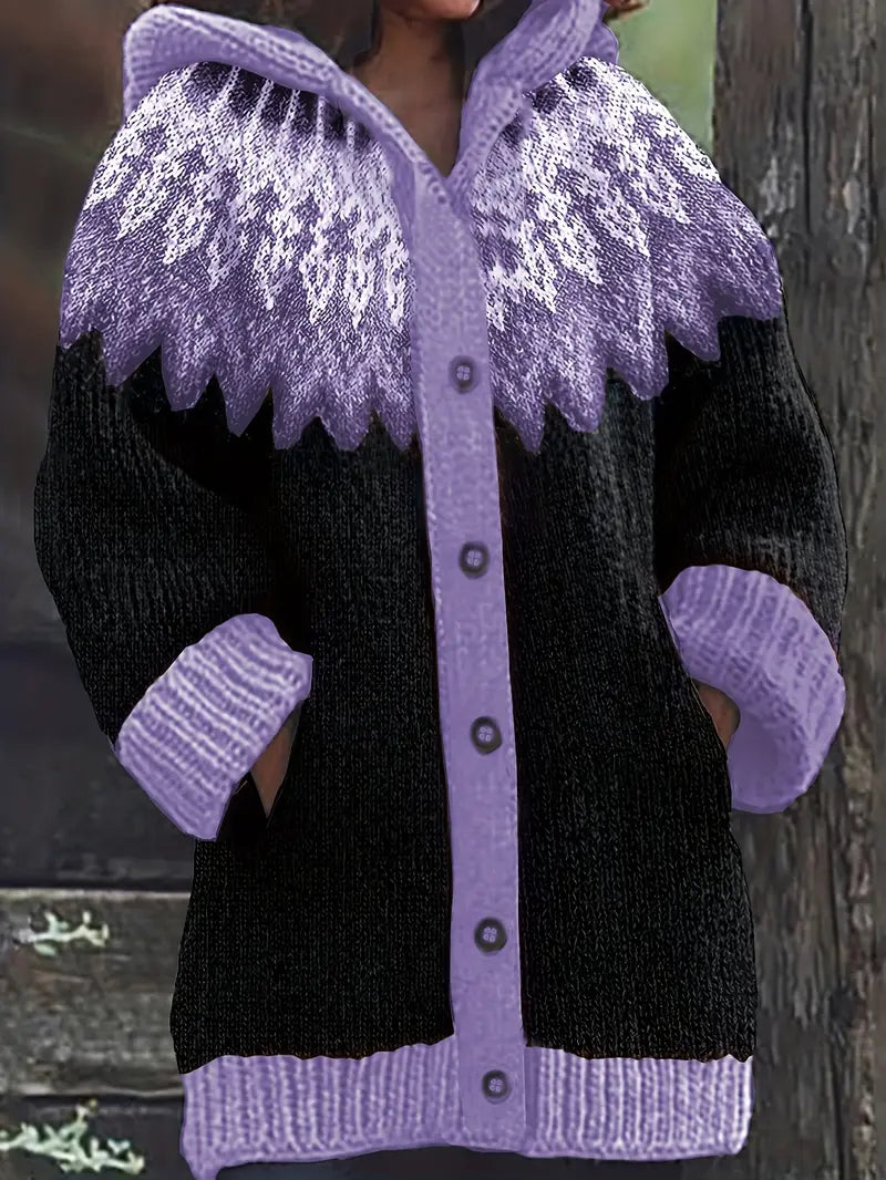 Adeline | Casual Hooded Cardigan