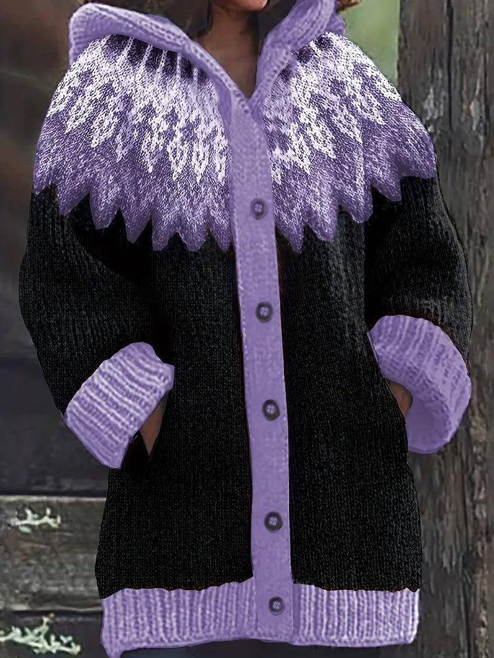 Adeline | Casual Hooded Cardigan