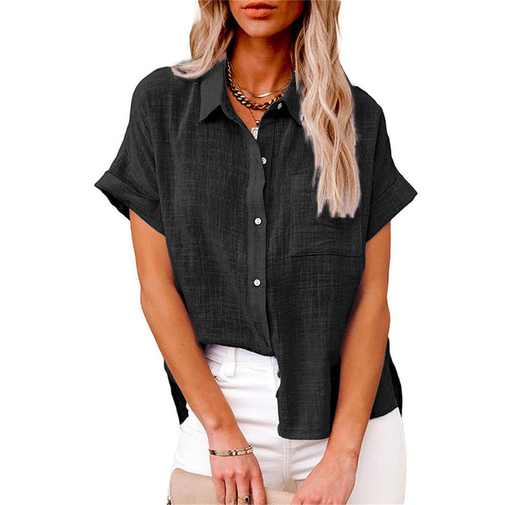 Claudia | Lightweight Shirt with Front Pocket