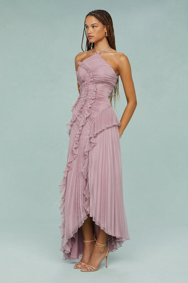Estelle | Elegant Halter Dress