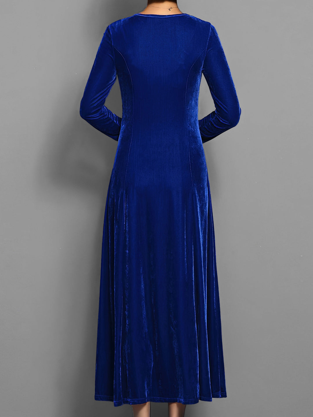 Elizabeth | Soft Velvet Dress
