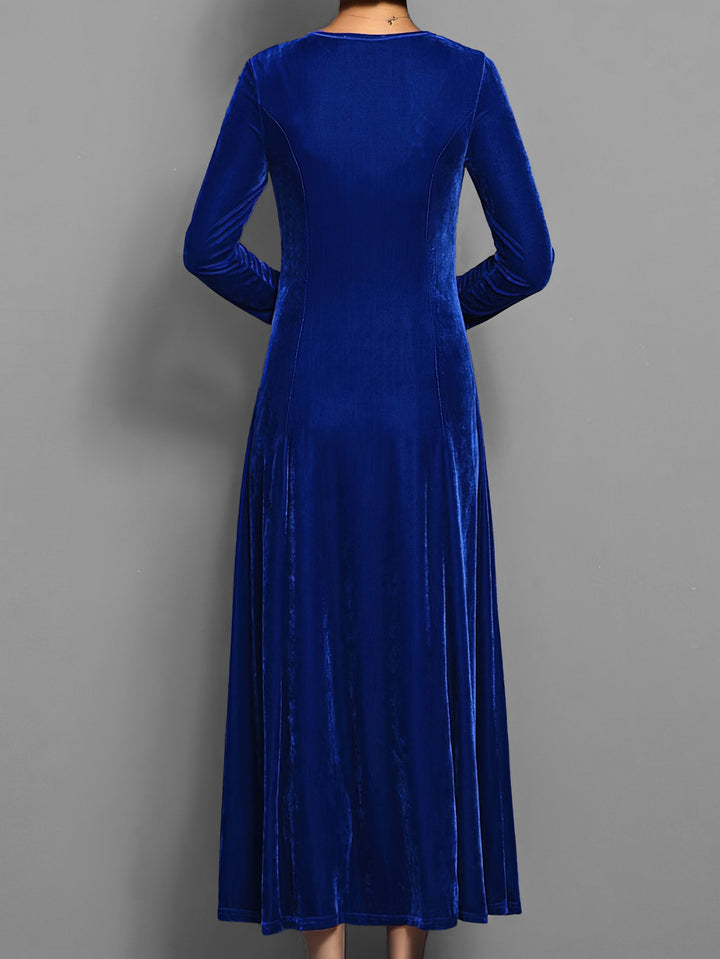 Elizabeth | Soft Velvet Dress