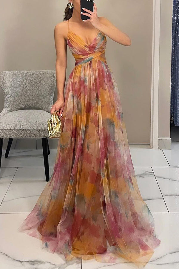 Cindy | Beautiful Floral Print Maxi Dress