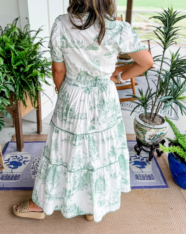 Camille | Classic Toile Maxi