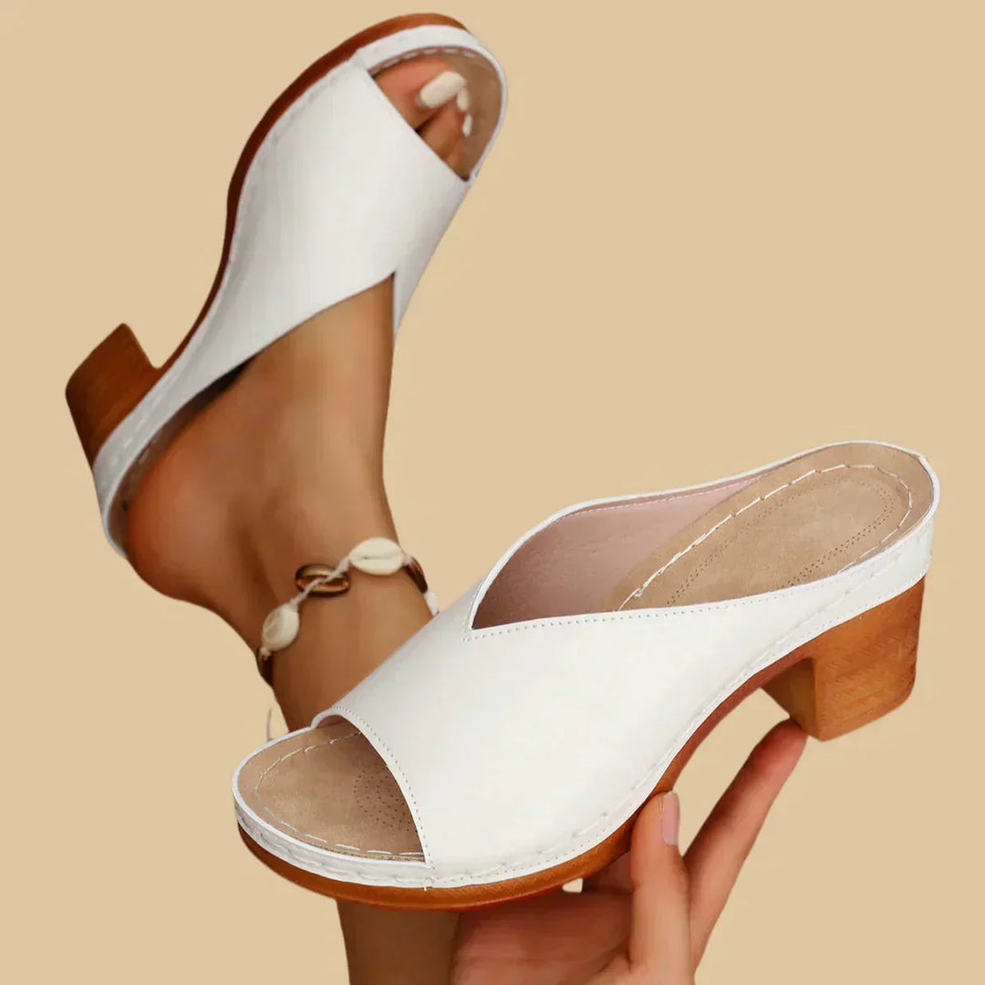 Lisa | Orthopedic Sandals with Thick Heels