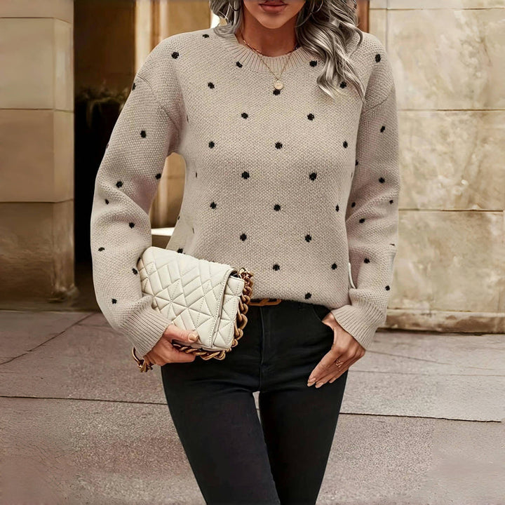 Romy | Cozy Dot Sweater