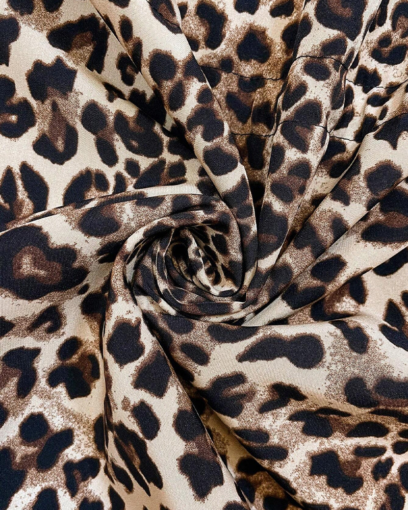Aleah | Reversible Coat with Leopard Print