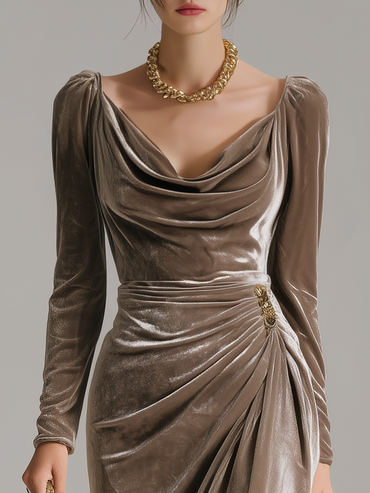 Salma | Elegant Midi Dress
