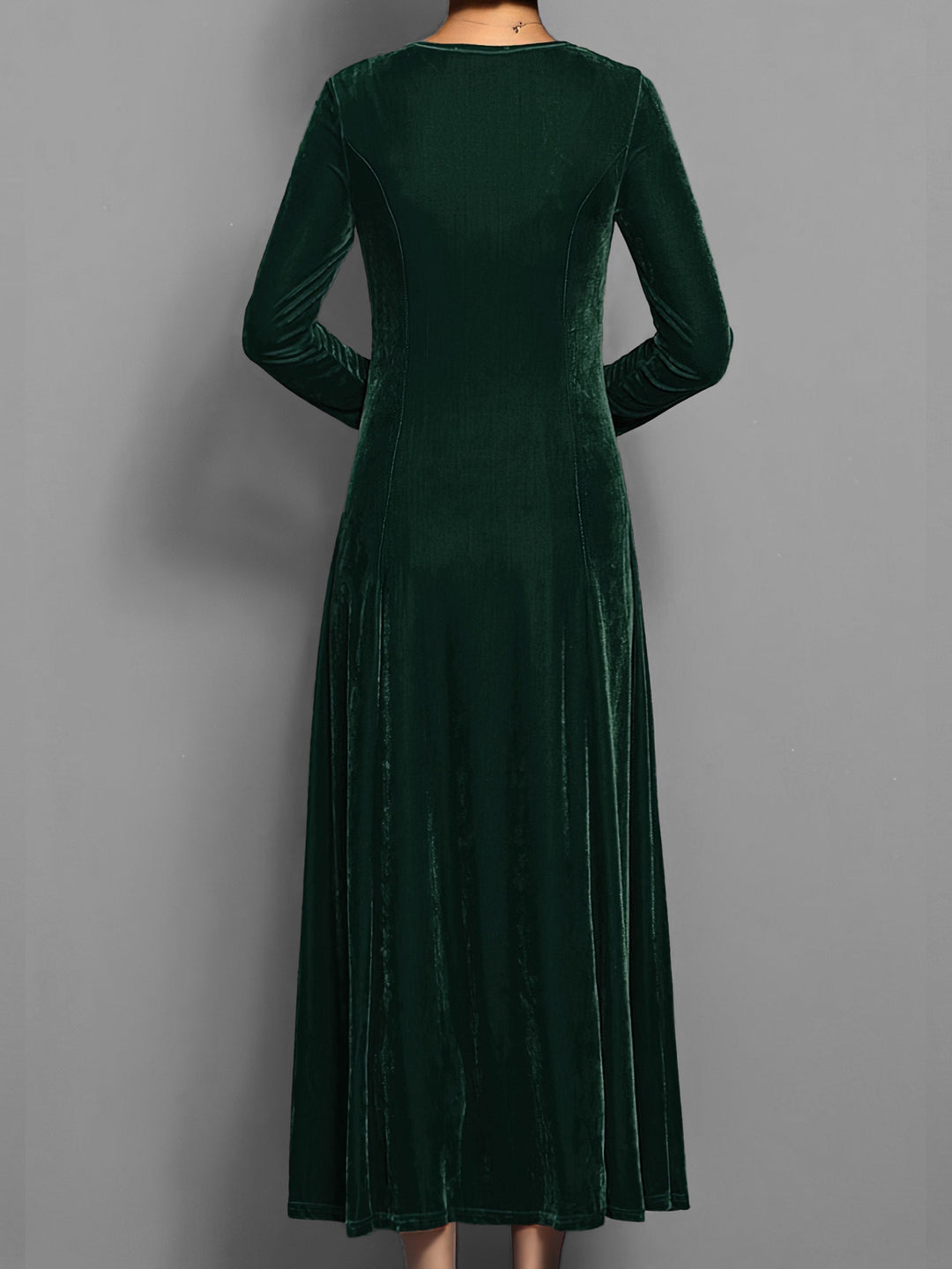 Elizabeth | Soft Velvet Dress