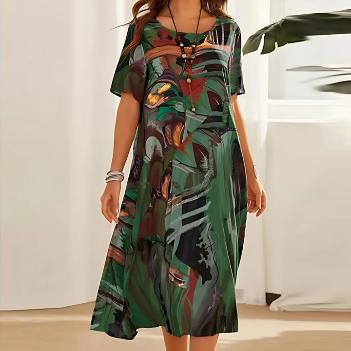 Colora | Elegant Floral Dress