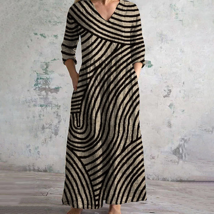 Bonnie | Vintage Striped dress