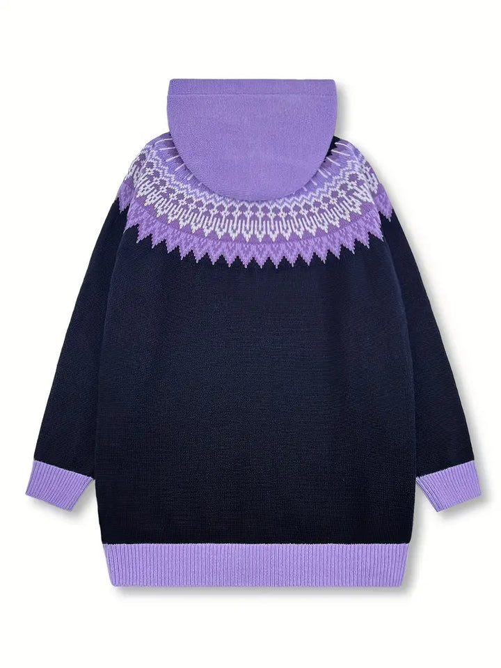 Adeline | Casual Hooded Cardigan