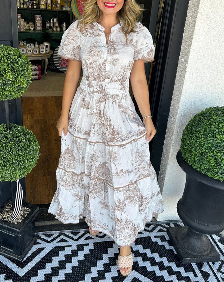 Camille | Classic Toile Maxi