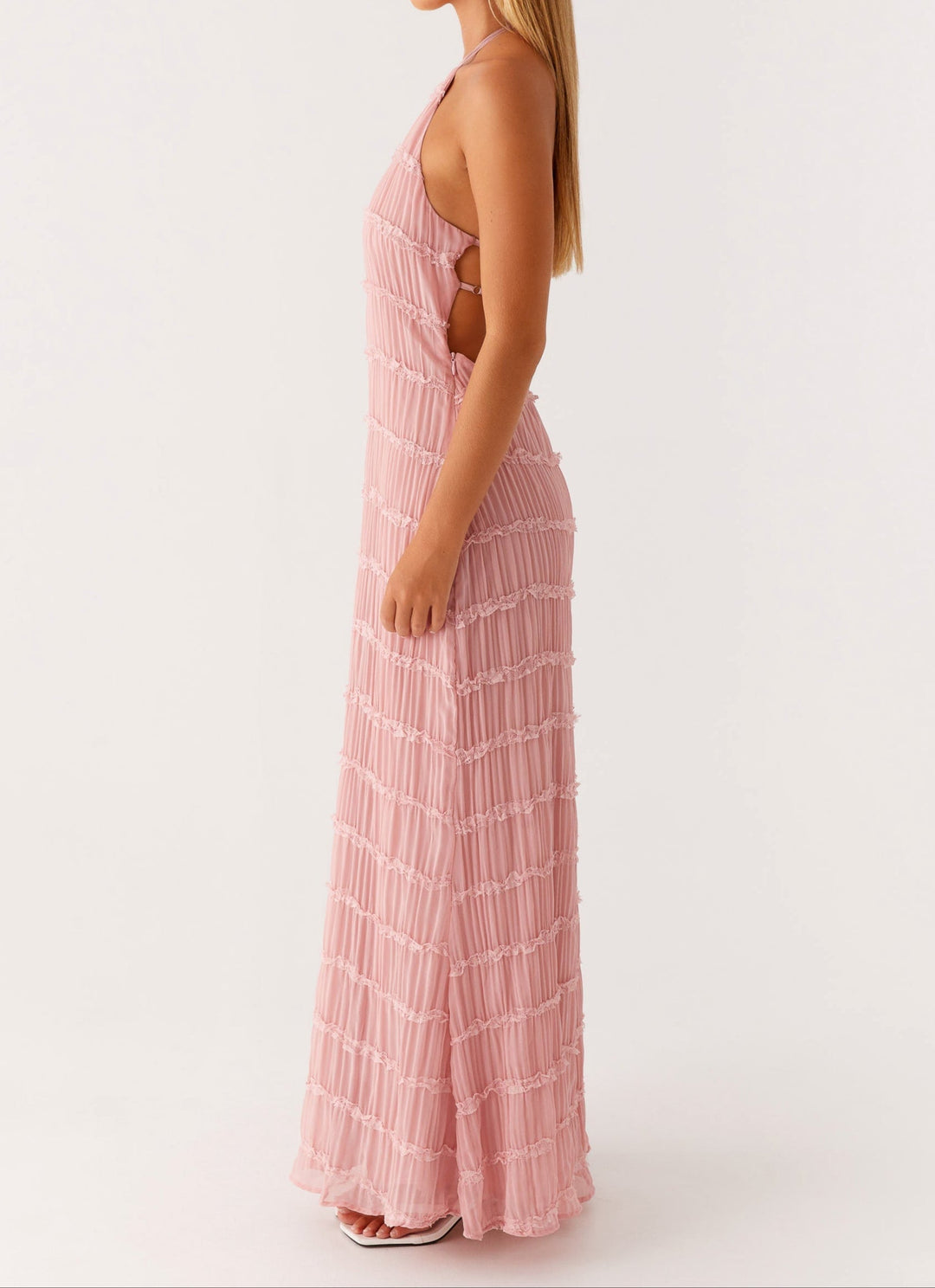 Jolene | Elegant Halter Maxi Dress