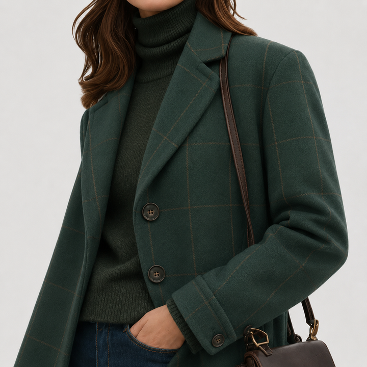 Mariza | Warm Fabric-Blend Overcoat