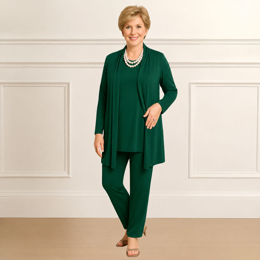 Ingrid | Cardigan Top &amp; Pants Set