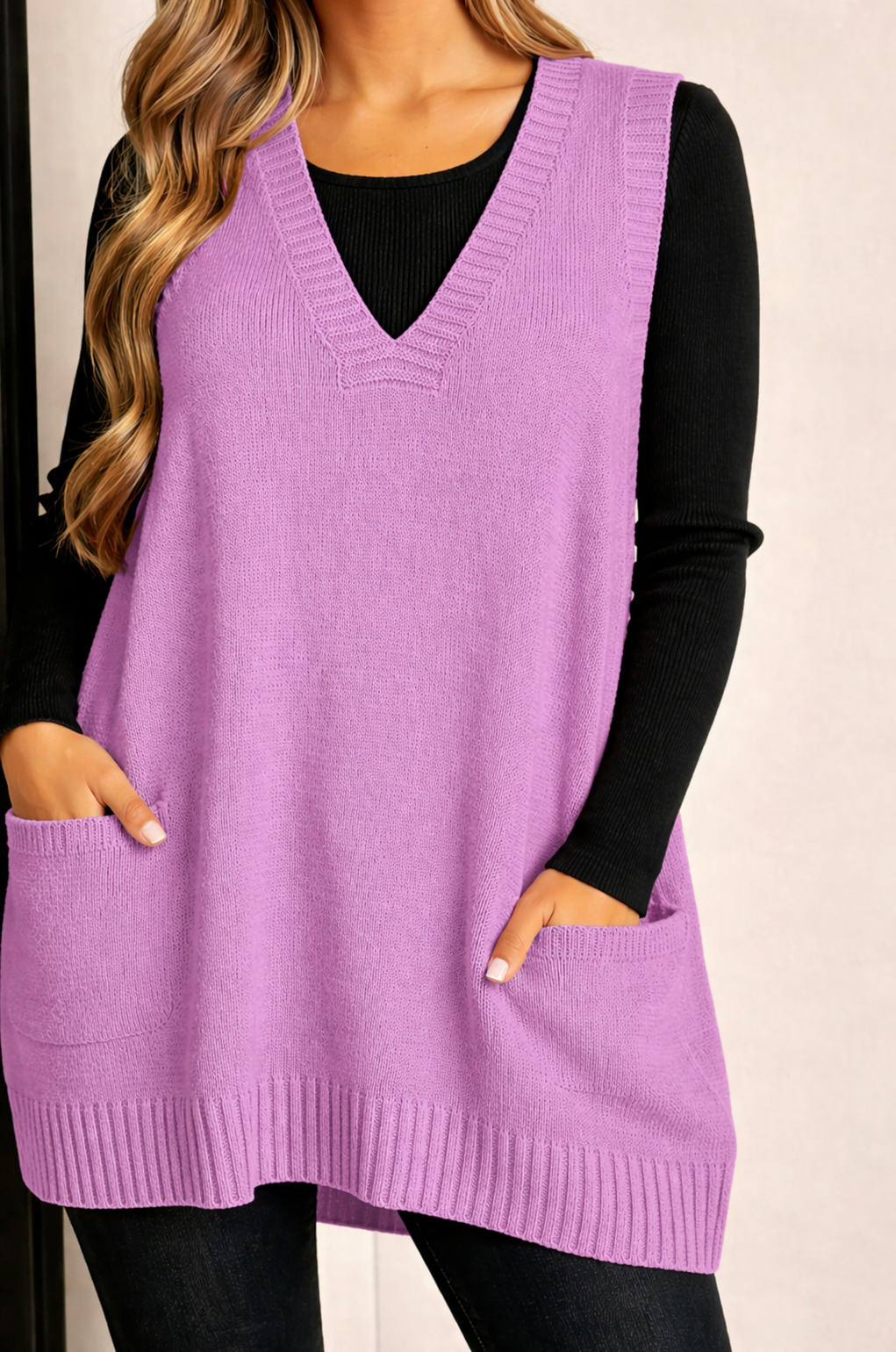 Aria | Casual V-Neck Vest