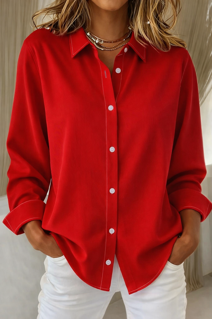 Sophie | Elegant Button Blouse
