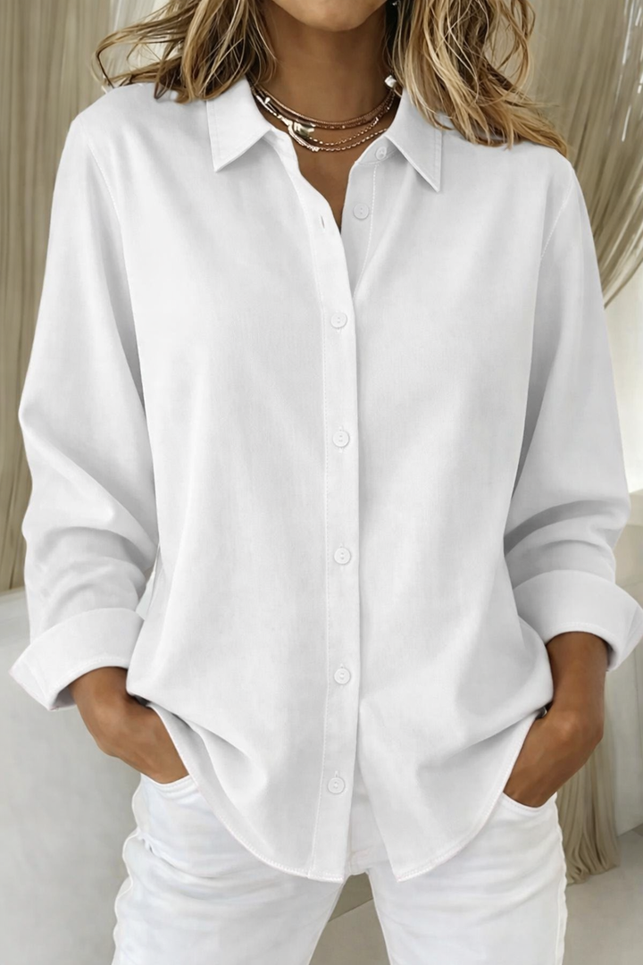 Sophie | Elegant Button Blouse