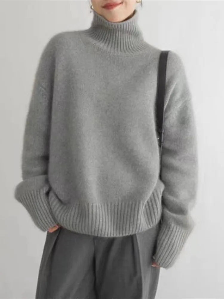 Chloe | Sweater With High Collar